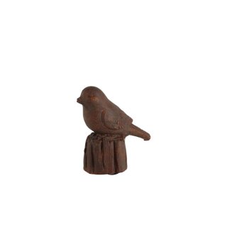 Figuur Vogel Deco rust D9x5 H9
