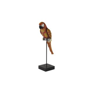 Giftbox figuur papegaai orange H40