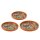 Tray botanic Deco mehrfarbig D27 H2