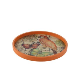 Tray botanic Deco mehrfarbig D20 H2