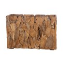 Erosion wood box 118x38x78cm w/pl