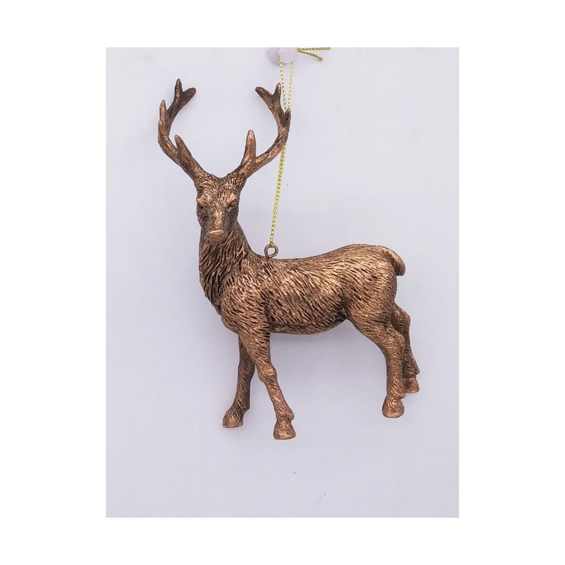 Plastic Reindeer Ornament