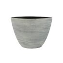 Planter Cresta light grey D33x17H24