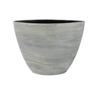 Planter Cresta light grey D45x20H35