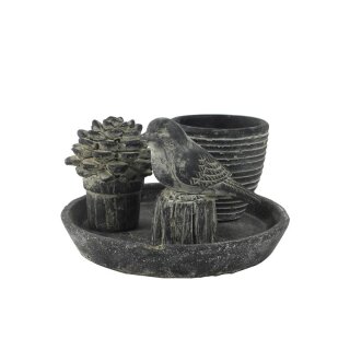 Giftbox Tropical anthracite small