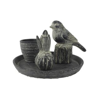 Giftbox Tropical anthracite large