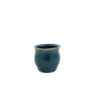 Pot Livia turquoise D7 H7