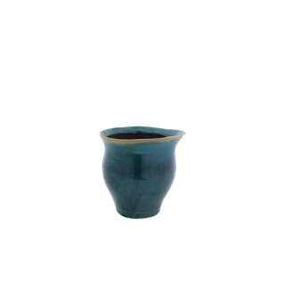 Pot Livia turquoise D9 H10
