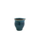 Pot Livia turquoise D9 H10