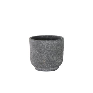 Pot Demi anthracite D14 H13